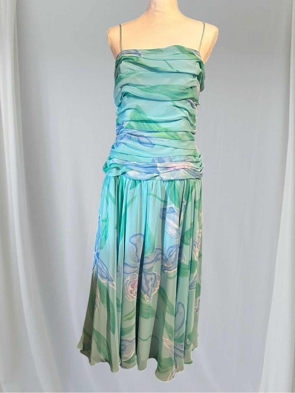 Rimini VTG Floral Print Flare Dress